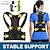 abordables Attelles et orthèses-Correcteur de posture unisexe, ceinture de soutien lombaire magnétique pour soulager les maux de dos (commandez une taille au-dessus)