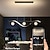 abordables Conception de ligne-suspension led 100 cm lumières de l&#039;île design de ligne dimmable aluminium élégant minimaliste finitions peintes salle à manger cuisine lumières 110-240v