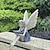 cheap Garden Sculptures&amp;Statues-Fairy Statue,Fairy Angel Crafts, Resin Garden Sculpture Butterfly Wings Flower Elf Outdoor Decoration, For Home Decor Patio Lawn