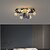 billige Lamper til takvifte-takvifte med lys app&amp;amp; fjernkontroll 52cm 3-lys dimbar 6 vindhastigheter moderne takvifte for soverom, stue, lite rom 110-240v