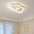 cheap Ceiling Fan Lights-Ceiling Fan with Light App &amp; Remote Control 50cm Dimmable 6 Speed Sputnik Design Projection Ceiling Fan Metal Modern Style Sputnik Painted Finishes LED Modern 110-240V