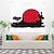 ieftine tapiserii de artă-Tapiserie suspendată în stil japonez artă de perete tapiserie mare decor mural fotografie fundal pătură perdea acasă dormitor sufragerie decorare templu femei soare