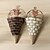 cheap Metal Wall Decor-Mental Wall Art Artificial Vase Basket for Flower Arranging Triangle Wall Hanging Iron Rattan Wall Hanging Flower Holder Interior Decoration