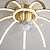 abordables Lampes de Ventilateur de Plafond-ventilateur de plafond avec lumière dimmable 65cm 6 vitesses de vent ventilateur de plafond moderne pour chambre, salon app&amp;amp; télécommande 110-240v