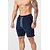 cheap Sports &amp; Outdoors-Men&#039;s Drawstring Ribbed Gym Shorts Sweat Shorts Shorts Athletic Athleisure Breathable Soft Fitness Gym Workout Running Sportswear Activewear Solid Colored Black Pink Dark Navy