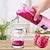 cheap Fruit &amp; Vegetable Tools-New Juicing Machine Home Portable Juicing Cup Four Leaf Mini Juicing Machine Portable Mixer Fruit Milk Shake Handheld Electric Juicing Machine USB Charging Multifunctional Mixer Kitchen Supplies