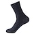 cheap Men&#039;s Socks-Men&#039;s 3 Pairs Crew Socks Black Light Grey Color Plain Casual Daily Basic Medium Summer Spring Fall Breathable
