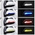 abordables Decoración y protección de la carrocería-2 uds pegatinas reflectantes para coche espejo retrovisor pegatinas de protección reflectantes calcomanías advertencia de seguridad anticolisión accesorios exteriores universales para coche