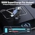 cheap Bluetooth Car Kit/Hands-free-2023 NEW 150W Car Charger Usb Type C Super Fast Charging PD 4.0 Quick Charge 3.0 Cigarette Lighter Socket For iPhone Xiaomi Samsung