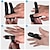 رخيصةأون الدعامات والتقويمات-قطعة واحدة من جبائر إصبع الزناد ، دعامة إصبع قابلة للتعديل لتثبيت مفصل الإصبع لحماية الإصبع المكسور يناسب السبابة &amp; الاصبع الوسطى &amp; البنصر