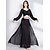 cheap Belly Dancewear-Belly Dance Skirts Tassel Sequins Women&#039;s Performance Party Long Sleeve High Tulle