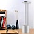 billiga Bordslampor-sladdlös bordslampa uppladdningsbar batteridriven led bordslampa 3-nivåers ljusstyrka steglös avbländande utomhusbordslampa för restaurang/hem/uteplats