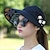 ieftine Îngrijirea sănătății la domiciliu-pălărie de soare de vară pălărie de soare de protecție solară pentru călătorii în aer liber pălărie de soare pliabilă anti-ultraviolete