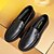 abordables Zapatos de Hombre-Hombre Zapatos de taco bajo y Slip-On Mocasín mocasines de conducción Casual Zapatos de Paseo Cuero Sintético Exterior Diario Transpirable Mocasín Negro Marrón Verano Primavera