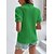 cheap Blouses &amp; Shirts-Women&#039;s Shirt Blouse Black White Red Plain Casual Short Sleeve V Neck Basic Regular S