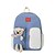 cheap Backpacks &amp; Bookbags-Kid&#039;s Backpack Mini Backpack Daily Cartoon Nylon Lightweight Zipper Black Pink Blue