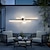 cheap Outdoor Wall Lights-Outdoor LED Wall Lamp Line Design Waterproof 80cm Up and Down Lighting Indoor Double-Head Curved Wall Light Modern Bedroom Warm Light 1PCS
