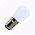 abordables Bombillas LED tipo globo-2w led globo bombillas 150lm b15 t22 6led perlas smd 2835 blanco cálido whit e ac110v/220v