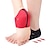 זול סוליות ורפידות-2 יחידות טיפול ב- plantar fasciitis לעטוף רגל עקב שיכוך כאבים שרוולים עקב הגנה על גרביים סד קרסול תומך קשת מדרסים אורתוטיים