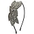 cheap Historical &amp; Vintage Costumes-1920s Flapper Headbands for Women 20s Vintage Headpiece Rhinestone Beaded Leaf Hairband Hair Accessory