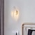 abordables Luces colgantes-Lámpara colgante LED preciosa extra grande 75/100 cm pluma de avestruz blanca 2 piezas luz de pared 110-240 v