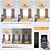 cheap Ceiling Fan Lights-Ceiling Fan with Light Circle Design App &amp; Remote Control 100cm 5-Light Dimmable 6 Wind Speeds Modern Ceiling Fan for Bedroom, Living Room, Small Room 220-240V