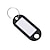 ieftine Papetărie-24 buc breloc din plastic chei inel divizat etichete de identificare carte de vizită etichetă limba fob, cadou înapoi la școală