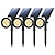 levne Světla cesty &amp; lucerny-1ks 2 W Cestovní světla a lucerny Voděodolné Ovládání světla Teplá bílá Bílá Vícebarevné 5.5 V Nádvoří Zahrada 4/7 LED korálky
