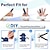 cheap Braces &amp; Supports-1PC Upgraded Trigger Finger Splint: Trigger Finger Brace Support with 3 Adjustable Fixing Belt, Finger Straightener for Middle/Ring/Index/Pinky/Thumb, Fits for Broken/Straightening/Arthritis