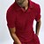 cheap Classic Polo-Men&#039;s Sport Polo Polo Shirt Cuban Collar Casual Holiday Fashion Basic Short Sleeve Quick Dry Plain Regular Fit Summer Azure Black Red Brown Gray Sport Polo