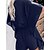 cheap Jumpsuits-Women&#039;s Romper Solid Color Lace up Ruffle Streetwear V Neck Street Daily Half Sleeve Regular Fit Black Red Blue S M L Summer