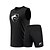 cheap Sports &amp; Outdoors-Men&#039;s Tracksuit Sweatsuit Athletic Sleeveless Breathable Quick Dry Soft Fitness Running Walking Sportswear Activewear Dark Grey Black White