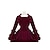 cheap Historical &amp; Vintage Costumes-Gothic Rococo Victorian 18th Century Vintage Dress Dress Party Costume Masquerade Prom Dress Maria Antonietta Plus Size Women&#039;s Girls&#039; Ball Gown Halloween Carnival Performance Event / Party Dress