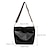 cheap Bags-Men&#039;s Women&#039;s Crossbody Bag PU Leather Bucket Bag Shopping Daily Adjustable Large Capacity Durable Solid Color Dark Brown Black White