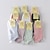 abordables calcetines de hombre-calcetines náuticos de mujer de algodón de colores empaquetados de forma independiente, calcetines cortos de mujer de color sólido, empaquetados individualmente en una bolsa de opp como regalo