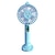 cheap Fans-Handheld Spray Fan Portable Fan Rechargeable Usb Personal Fan With Mobile Phone Holder 2000mah 3-Speed Adjustable Cooling Spray Humidifier Suitable For Indoor and Outdoor Use