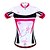 cheap Women&#039;s Clothing Sets-WOSAWE Women&#039;s Cycling Jersey with Shorts Short Sleeve Mountain Bike MTB Road Bike Cycling Peach Floral Botanical Bike Shorts Jersey Clothing Suit 3D Pad Breathable Quick Dry Anatomic Design Moisture
