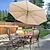 Χαμηλού Κόστους υπαίθριο σκίαστρο-ομπρέλα αίθριου ομπρέλα εξωτερικού χώρου επιτραπέζια ομπρέλες αγοράς βεράντας με κλίση κουμπιού, μανιβέλα για γκαζόν, κήπο, κατάστρωμα, πίσω αυλή &amp; πισίνα (μόνο η επιφάνεια της ομπρέλας)