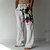 cheap Men&#039;s Pants-Men&#039;s Trousers Summer Pants Beach Pants Bird Graphic Prints Drawstring Elastic Waist 3D Print Comfort Casual Daily Holiday Streetwear Hawaiian Blue Brown
