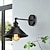 cheap Indoor Wall Lights-Plug-in Wall Lamp Retro Wall Lamp with Plug Cord 240 Degree Industrial Wall Lamp with UL Switch for Dining Room Bathroom Dining Room Kitchen Bedroom Warm White