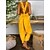 cheap Jumpsuits-Women&#039;s Overall Solid Color Pocket Streetwear V Neck Street Daily Sleeveless Regular Fit Black Yellow Blue S M L Summer