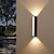 cheap Outdoor Wall Lights-Outdoor LED Wall Lamp Line Design Waterproof 8.6&quot;/15.8&quot; Up and Down Lighting Indoor Wall Light Modern Bedroom Warm White Light 1PCS