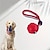 abordables Jouets pour chats-1 pc chien corde noeud jouet os motif balle molaire pour animaux de compagnie jouet interactif chien jouet à mâcher fournitures pour animaux de compagnie