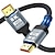 baratos Cabos-Cabo HDMI 2.1 8K de ultra alta qualidade - 8K@60Hz UHD trançado para projetores de TV laptop PS4 PS5 &amp;monitores de amplificador