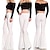 お買い得  1970年代-1970年代 ディスコ Y2K ベルボトムパンツ 人形 女性用 カジュアル／普段着 パンツ