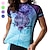 cheap Women&#039;s Jerseys-21Grams Women&#039;s Cycling Jersey Short Sleeve Bike Jersey Top with 3 Rear Pockets Mountain Bike MTB Road Bike Cycling Breathable Quick Dry Moisture Wicking Reflective Strips Pink Blue Purple Graphic