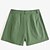 cheap Shorts-Women&#039;s Shorts Faux Linen Black Orange Green Fashion Side Pockets Casual Daily Short Plain Comfort S M L XL 2XL