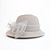 זול כובע מסיבות-אלגנטית גברת כובעים עם פרח / צבע טהור / צד תחרה 1 pc קזו&#039;אל / מסיבת תה / גביע מלבורן כיסוי ראש