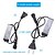 billige Plug-in elektrisk-led string lys 20leds stjerne form ip65 vandtæt 8-mode kontrol gårdhave julepynt lampe festlig fest atmosfære lampe