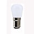 baratos Lâmpadas LED Redondas-2w lâmpadas globo led 150lm b15 t22 6led grânulos smd 2835 branco quente e ac110v/220v
